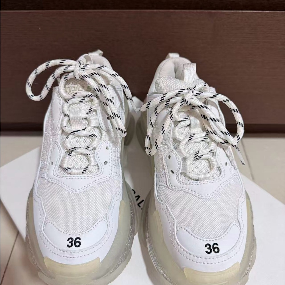 Balenciaga Triple S Clear Sole Sneakers